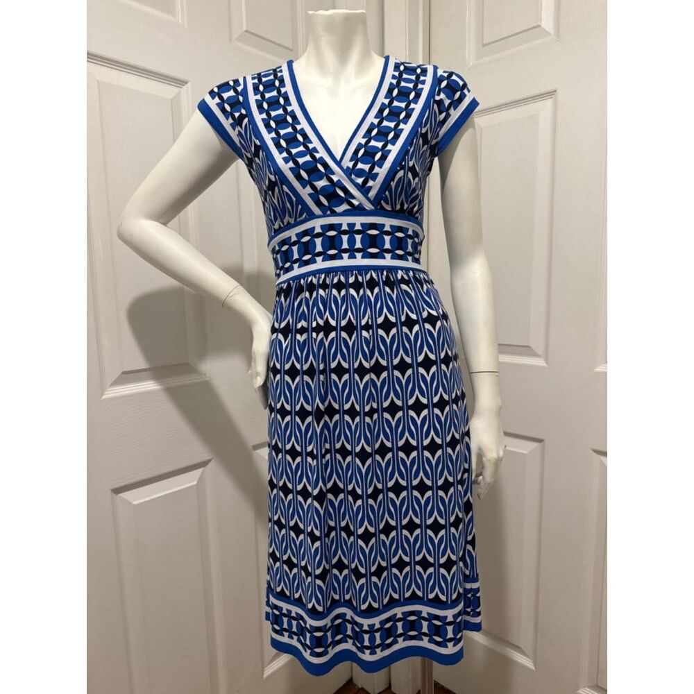 Unbranded Women's Blue and Black Dress